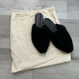 Jenni Kayne - Shearling Mule - Black - size 38